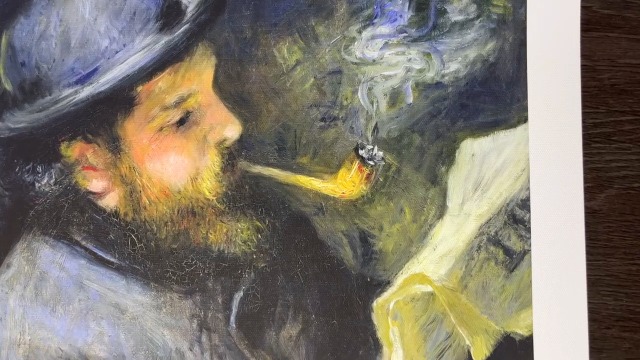 Watch Portrait Monet in Hat - Artist Claude Monet Self-Portrait on